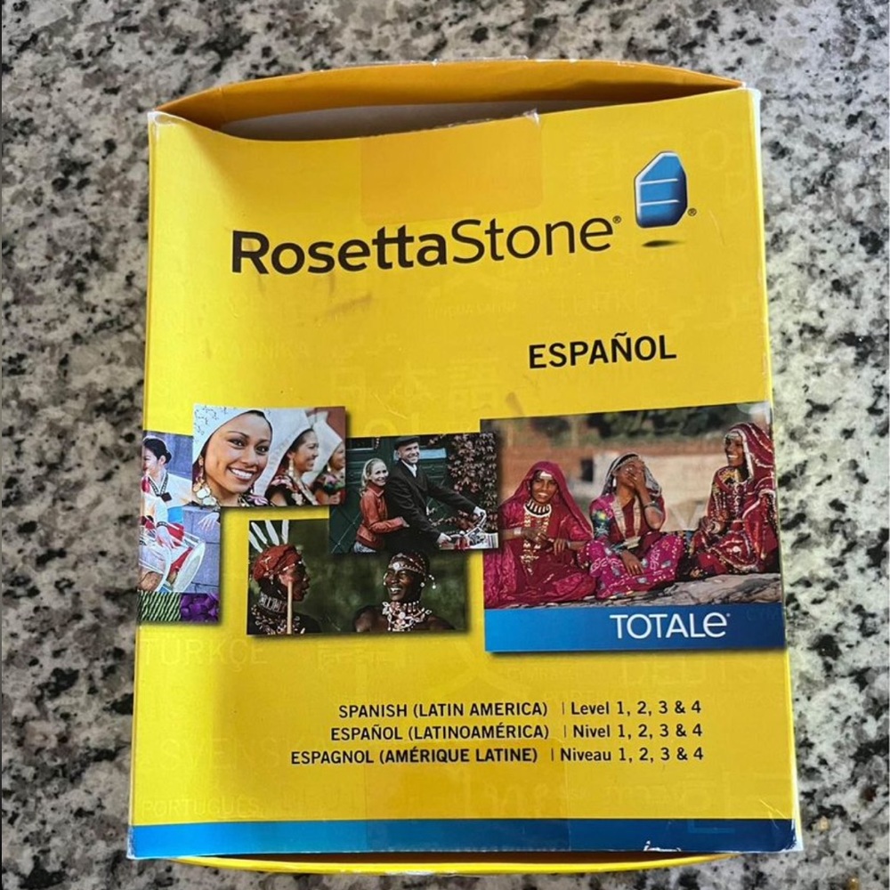 Rosetta Stone Spanish Levels 1-4